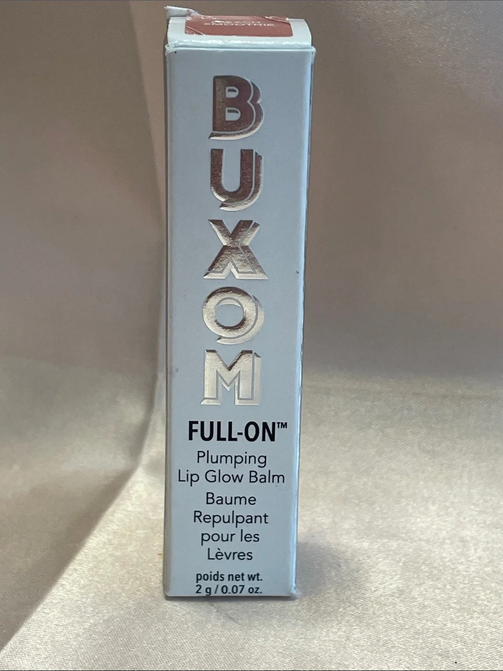 Buxom Full-On Plumping Lip Glow Balm in Peach Smoothie - NIB